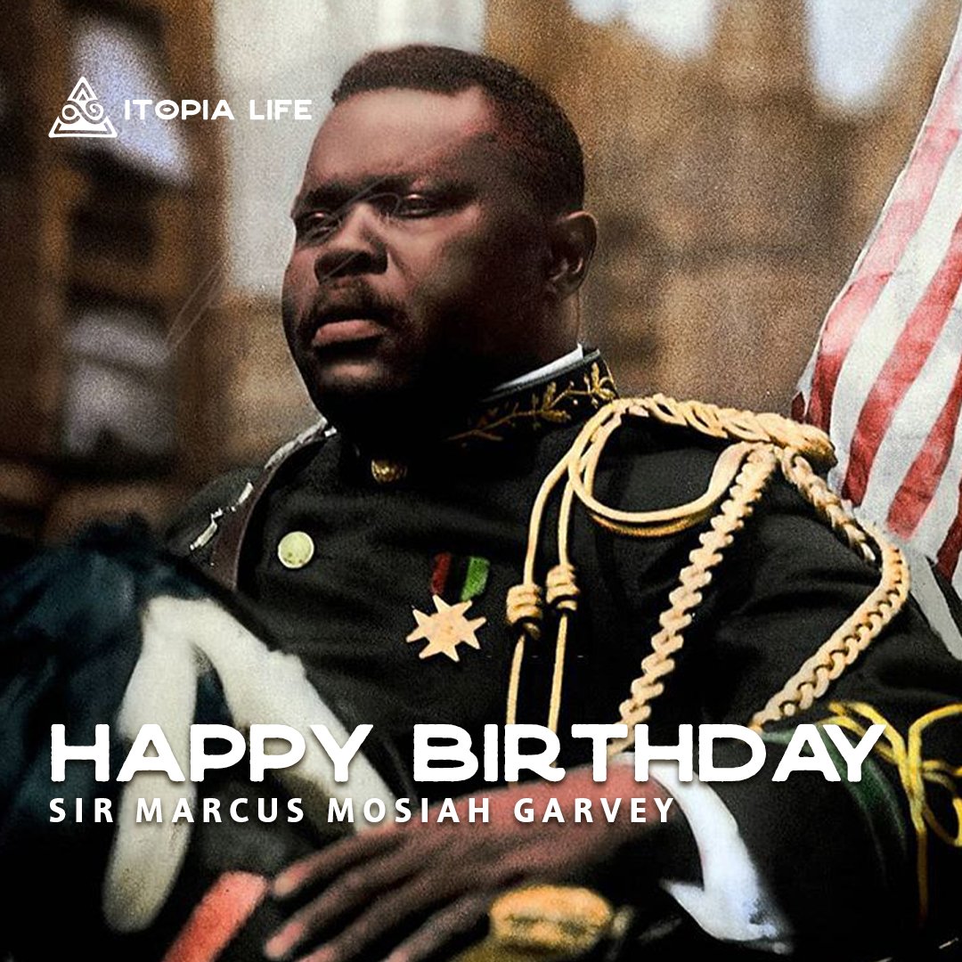itopialife's tweet photo. Happy Birthday to one of our nation's most prominent leaders and political activists, Sir Marcus Mosiah Garvey.
colorized by artist: @___luizevaristo___
#itopianlifestyle #ItopianWay #Itopian #itopialife #ItopiaHerbHouse #highgradehealing #medicalmarijuana https://t.co/SqQIOEN1dM