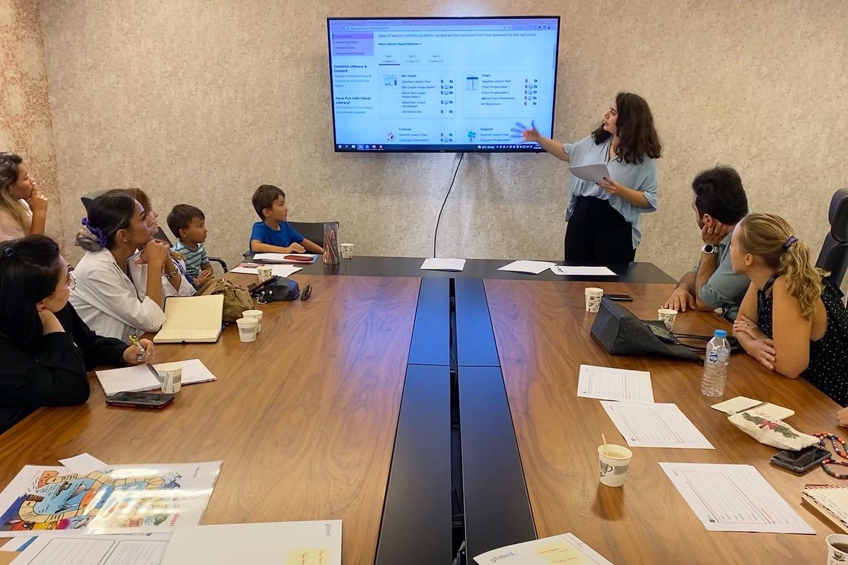 Globedteam's tweet image. Raz-Plus ve Vocabulary A-Z kaynaklarımızın eğitimlerinin ardından Raz-Plus içerisinde bulunan oyunları keyifli bir workshop ile inceledik!🎨
#Globed #GlobedTeam #RazPlus #VocabularyAZ