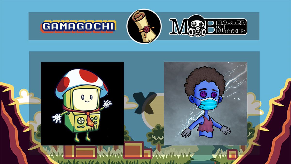 GamagochiCNFT's tweet photo. Gamagochi 🕹️ X Masked On Buttons 🪡
WIN 1 MOB Lore NFT from Masked On Buttons!
🕹️RT & ♥️
🕹️Follow @GamagochiCNFT & @MaskedOnButtons
🕹️Enter the giveaway in Free Loots channel on Discord ▶️ https://t.co/uKVdHUCQIg
⏰48H
#CNFT #CNFTGiveaway #CNFTCommunity #Cardano #NFT #LFGochi https://t.co/MpOjoOEr7U
