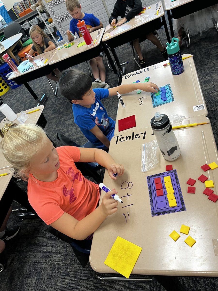JMaynus's tweet photo. Reviewing how to show addition equations with 10 frames in math today! @ConverseElem https://t.co/KIflBl6UTZ