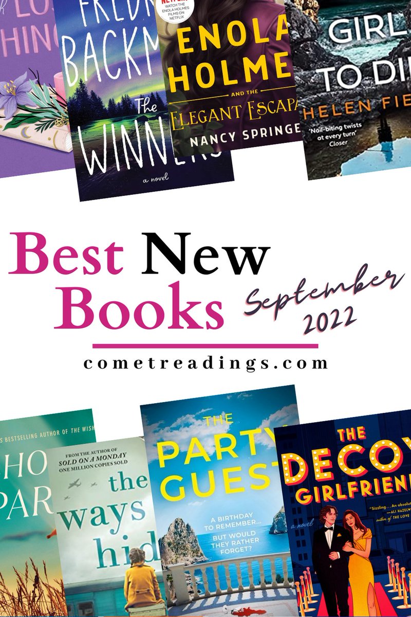 CometReadings's tweet photo. Looking for a most anticipated book release? Find out all the best September 2022 book releases for your reading list! #newbooks #upcomingreleases https://t.co/xoaZnDyLek via @cometreadings https://t.co/Iv0PwicfFD