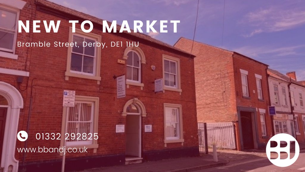 BBJCOMMERCIAL's tweet photo. New to Market 📢
An exciting opportunity to acquire a city-centre development site has arisen on Bramble Street, Derby.
The consent includes 12 full self-contained apartments.
Find out more - https://t.co/fZ7iE9c57d
#BBJCommercial #Development #BuildingPlot #ForSale #Derby https://t.co/xPCOexfCK5