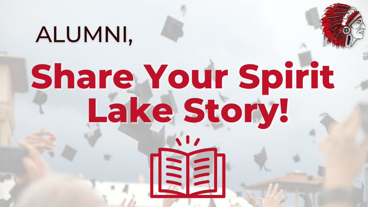 Are you an alumnus of Spirit Lake? We want to hear your stories! Please take a couple minutes to share a little about your experiences in our schools and how they prepared you for life beyond graduation.

Share your story: tinyurl.com/spiritlakealum…