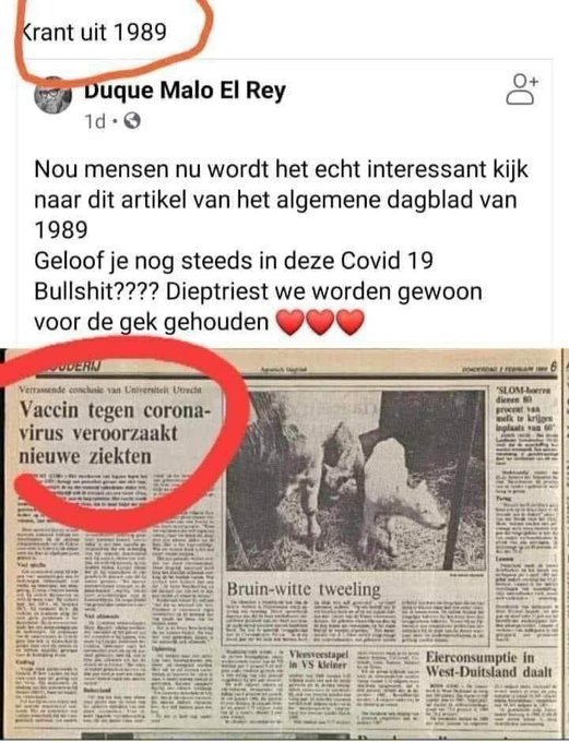 Krant uit 1989.. nothing changed.. https://t.co/RhlACs5pN8<a href="/tag/stopwar"class="tags"><span>#stopwar</span></a>