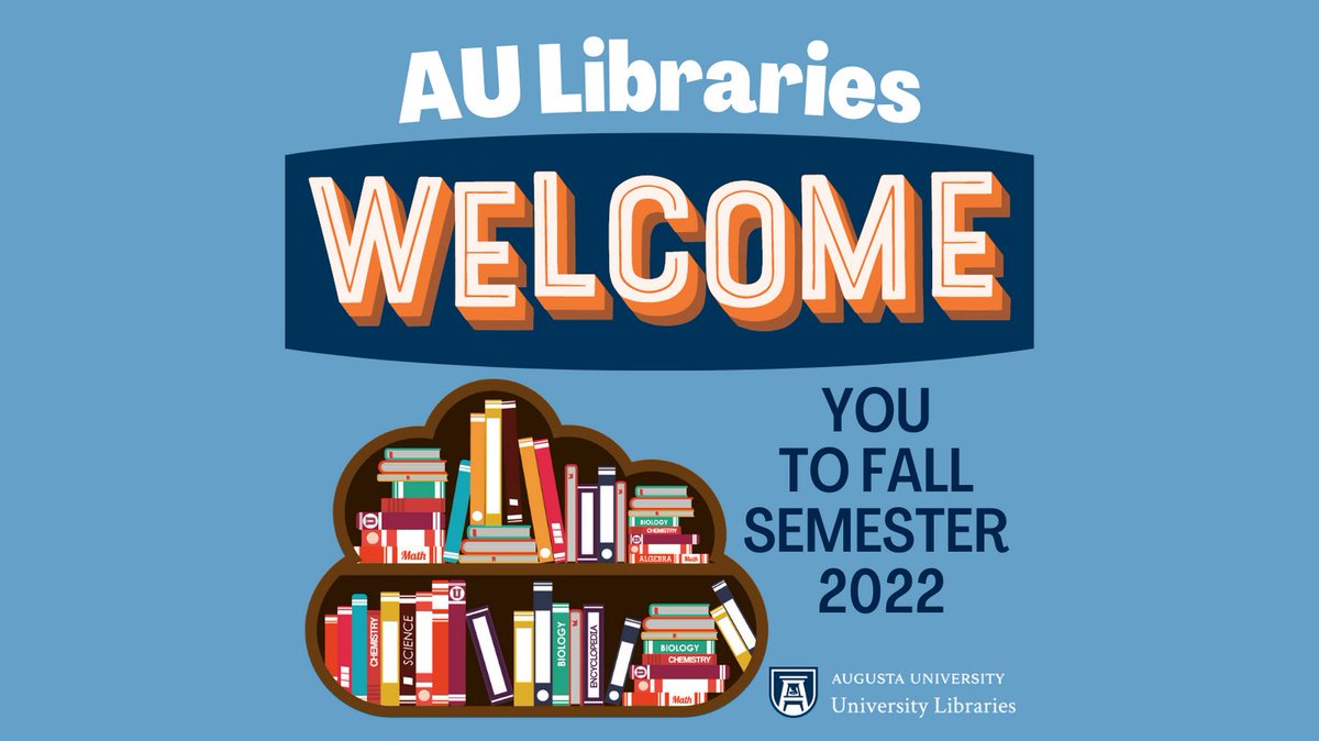 AUG_Libraries's tweet photo. Whether you're a new or returning student, visit one of the AU Libraries to see how we can help you this semester! Swipe for our hours and services.  
#AULibraries  #AugustaUniversity #GoJags #JagNation https://t.co/AxS1Sn524i