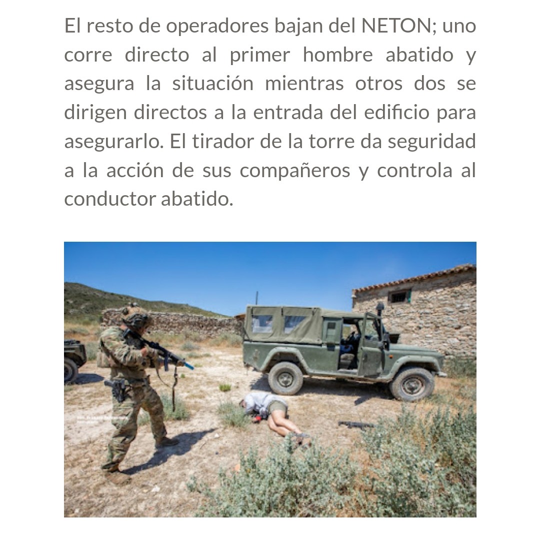 FFTorrontera's tweet photo. Segunda parte del artículo en el que detallo las misiones realizadas por varios Equipos Operarios de Movilidad del #Moe durante #Mobility22
@EjercitoTierra @Defensagob @FUTER_ET @MADOC_ET @SpainNATO @NATO_SOF @NATO @NATO_ACT @LANDCMD #sof #specialforces
https://t.co/iqrARKI5St https://t.co/Nv9XA1Hjrn