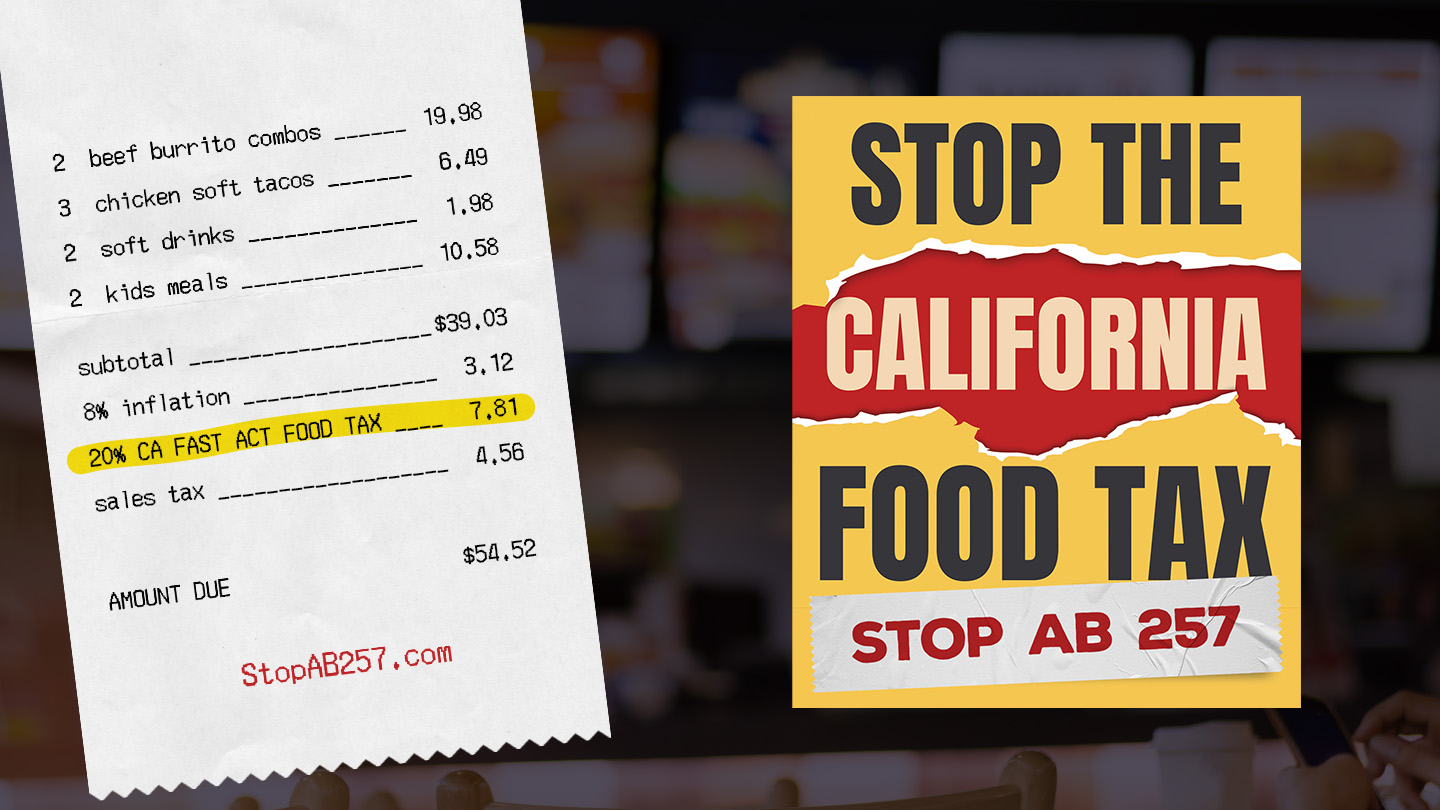 Stop the California Food Tax. StopAB257 (StopAB257) / Twitter