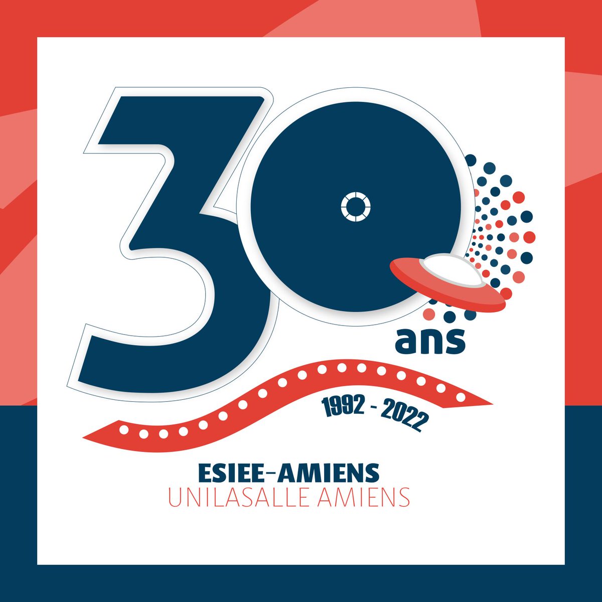 Envie de se retrouver pour les 30 ans de notre école ?

👉 SAVE THE DATE : Samedi 15 octobre 2022
La billetterie arrive avant la fin du mois !
Célébrez avec nous les 30 ans de l'ESIEE-Amiens, devenue UniLaSalle Amiens !