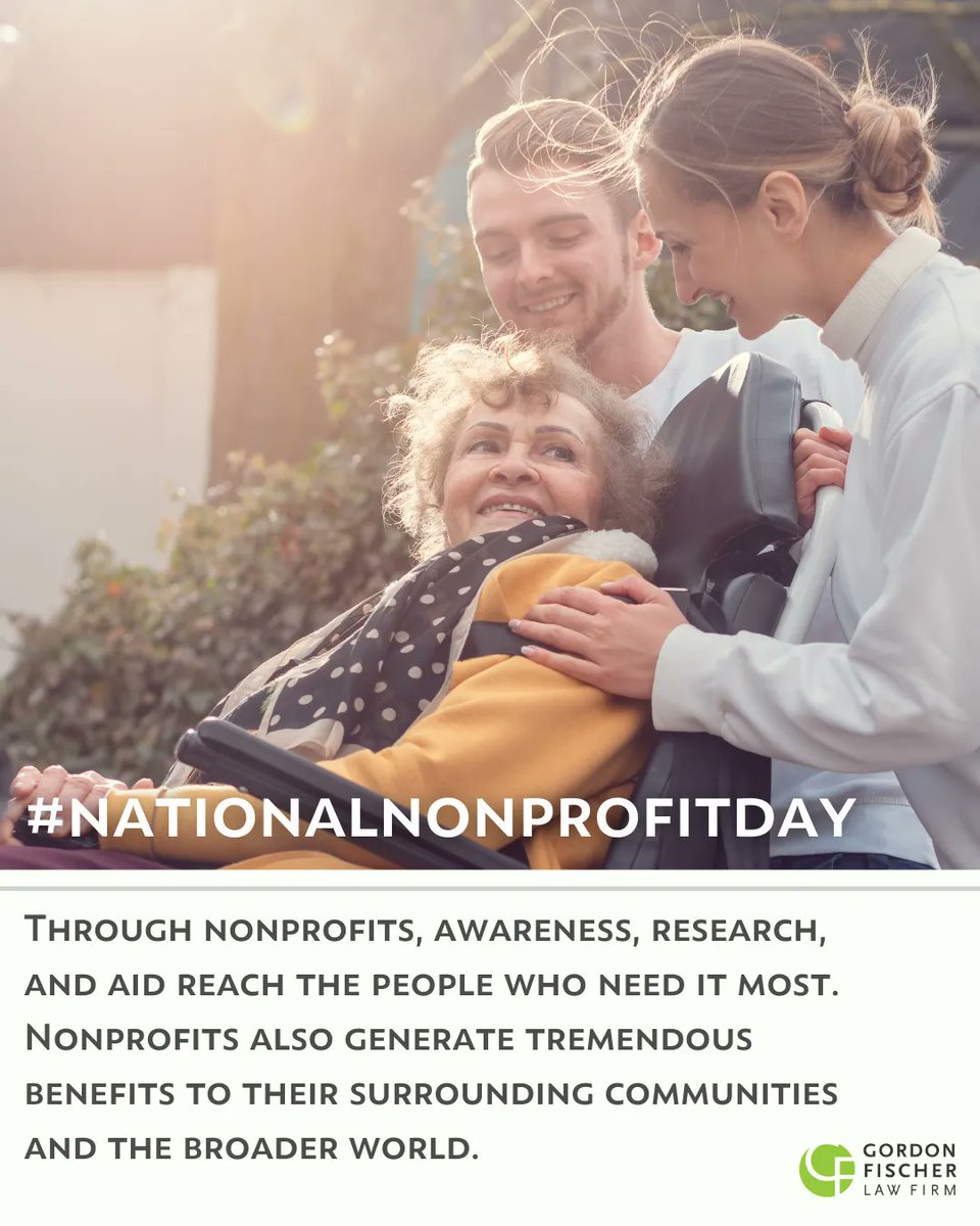 GoFischLaw's tweet photo. #NationalNonprofitDay! What a fantastic day commemorating and celebrating all of the great #nonprofitorganizations out there! What’s your favorite Iowa nonprofit? Leave me a comment below!
#nonprofitformation #nonprofithelp #iowalawyer #iowanonprofithelp #gordonfischerlawfirm https://t.co/1btRm35We9