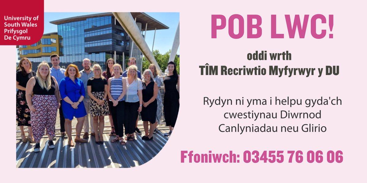 PDC_ysgol's tweet photo. ✨Dymunwn pob lwc i chi ar ddiwrnod canlyniadau! 

Beth bynnag y canlyniad, rydyn ni yma i helpu!

I drafod eich cais prifysgol neu pa gyrsiau sydd ar gael trwy Glirio yn @De_Cymru, cysylltwch!

📞Ffoniwch ni: 03455 76 06 06 https://t.co/dBIjo1H22R