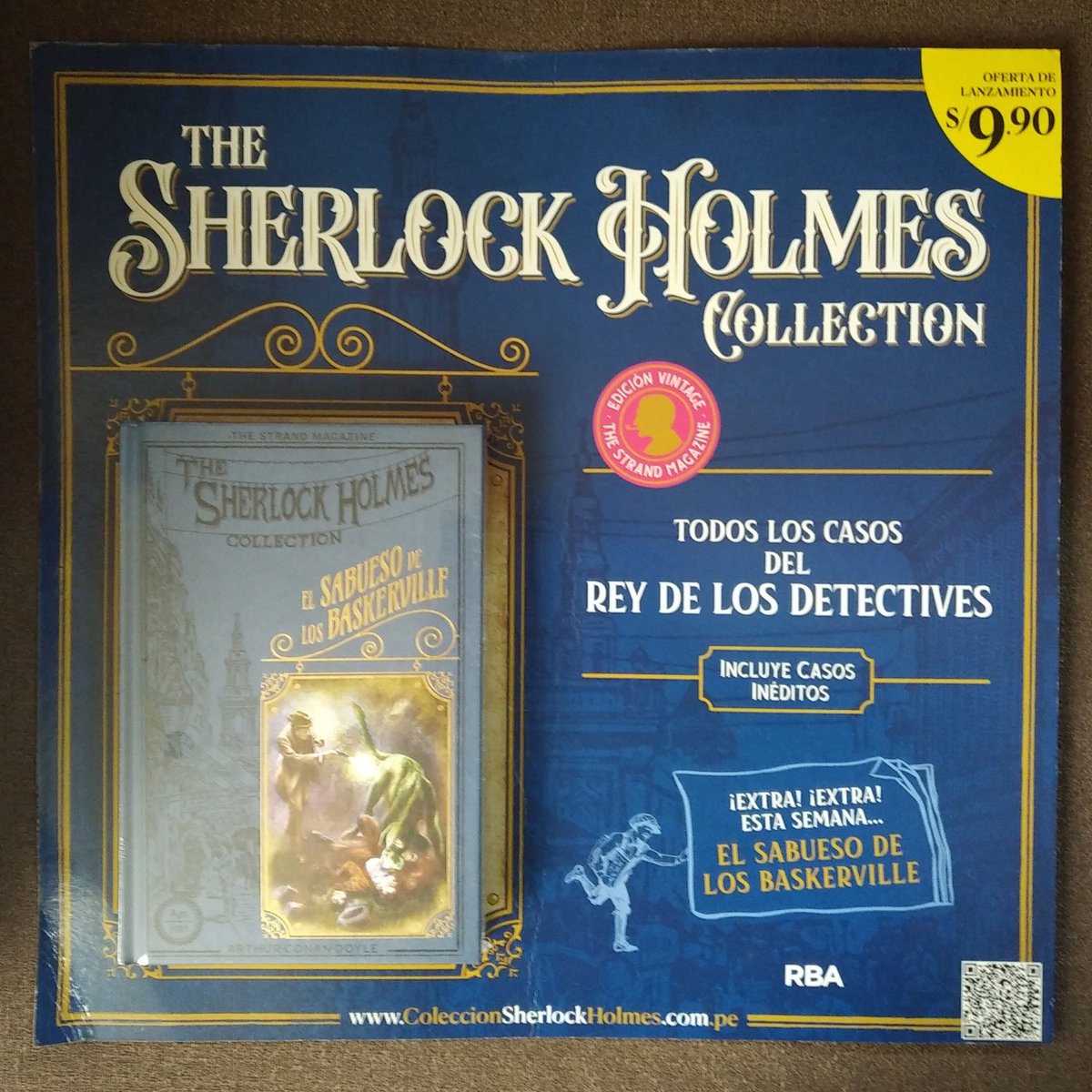 ColecCheveres's tweet photo. Ya a la venta la primera entrega de #TheSherlockHolmesCollection #ElSabuesoDeLosBaskerville.
+ info 👉 https://t.co/HF49BdqCB3
#Pruni #RBA #SherlockHomes https://t.co/vL7Ngbt1Bv