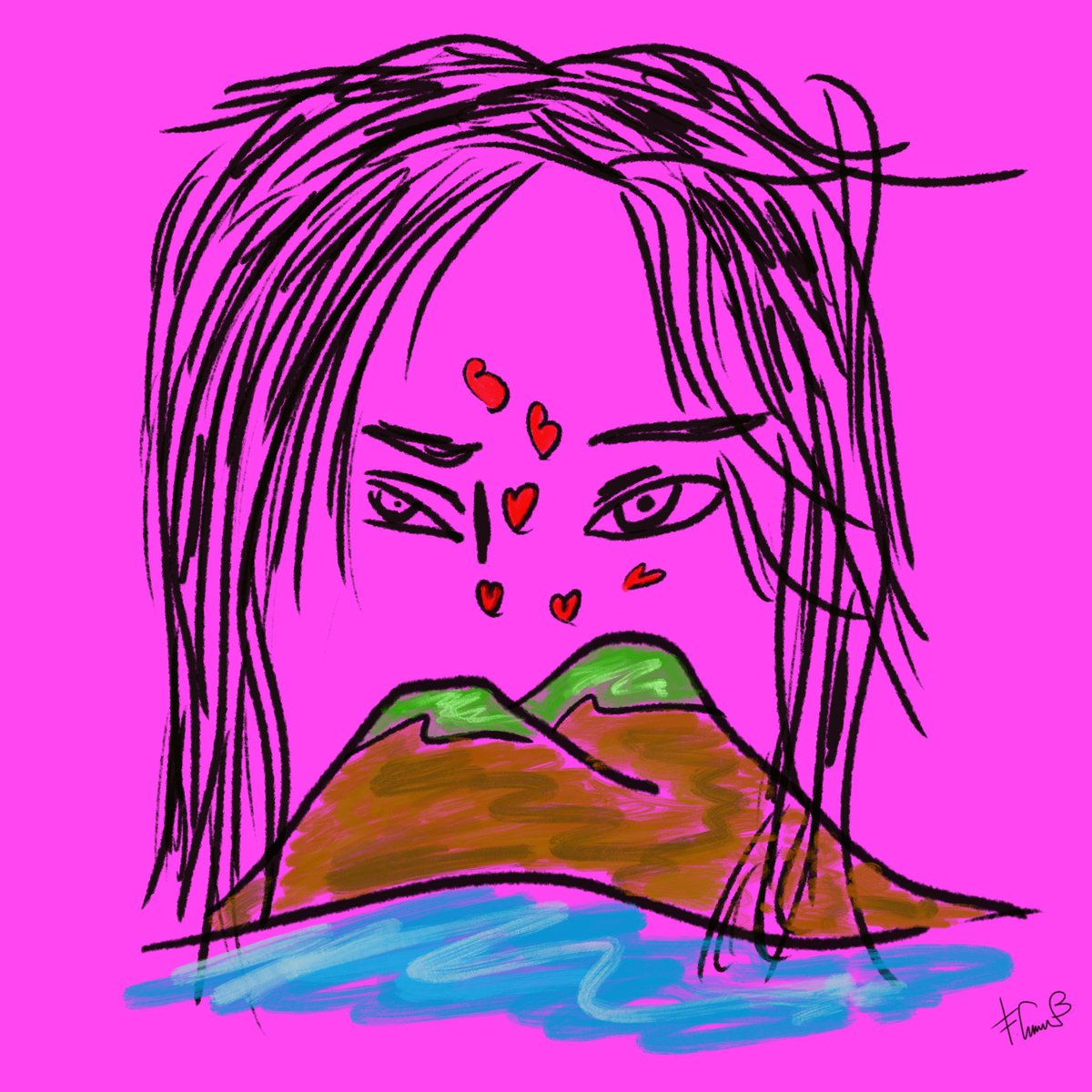 I love #italy I love #Napoli #Vesuvio. My digital art was born il the COVID period, I wanted to create a new way of making art. I believe in this innovative creative freedom. #ntfart #nftcollectors #nftcollector #NFTartist #NFTcollectibles #NFTCommunity