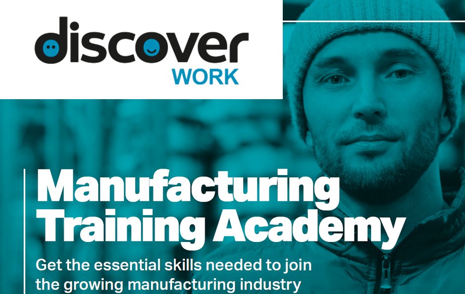 DWSDundee's tweet photo. Discover Work Manufacturing Academy now open for referrals. Follow the link or email contact@discoverworkdundee.co.uk for more details:
https://t.co/oxNdTZBHtn
#discoverwork #employability #manufacturing #dundee https://t.co/5o0x8fbmpX