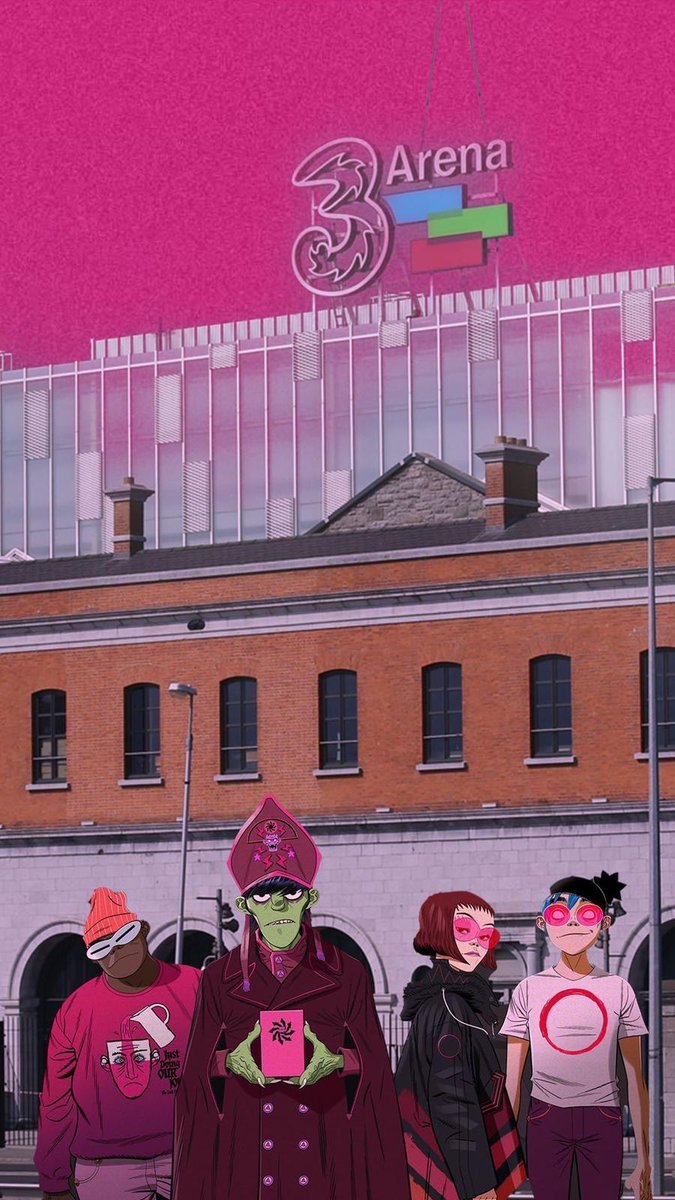 ThreeIreland's tweet photo. Look who's just arrived @3ArenaDublin👀

If you're heading to see Gorillaz tonight check out their latest single ‘Cracker Island’ and a Spotify playlist featuring their biggest hits here 👇 

https://t.co/4FffEBRR4Y https://t.co/joqRqniy8t