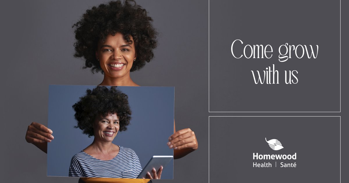 Employees Matter! 
At Homewood Health we support our team members,  who want to further their education, through our Career Investment Funding program. 
Check out our opportunities today! Just click here: bit.ly/3AsE4WL
#homewoodishiring #employerofchoice #improvinglives