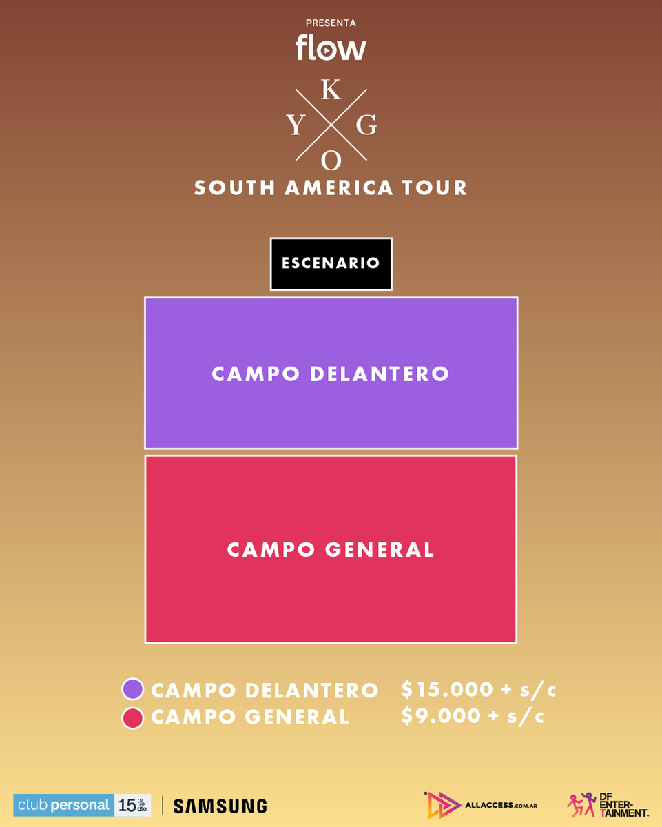 🇳🇴 <a href="/KygoMusic/">Kygo</a> llega por primera vez a Argentina! 

#KYGO South America Tour 2022
📆 19 de noviembre
🏟️Costanera Sur
Invitado Especial: <a href="/frankwalker/">Frank</a>
✨Afterparty: <a href="/fiestabresh/">BRESH</a>
🎟️ Entradas disponibles a partir del lunes 22 de agosto a las 10 a.m 👇
allaccess.com.ar/event/kygo