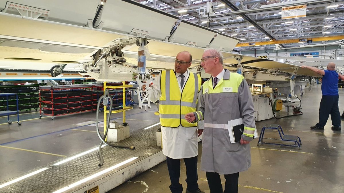 Andrew Griffith MP (@griffitha) on Twitter photo A fascinating visit to award winning firm <a href="/SpiritAero/">Spirit AeroSystems</a>
🚢One of Northern Ireland's largest exporters
✈️ Selling aerostructures around the world
🇨🇦🇺🇸 Will benefit hugely from our trade agreements with Canada and the US A fascinating visit to award winning firm <a href="/SpiritAero/">Spirit AeroSystems</a>
🚢One of Northern Ireland's largest exporters
✈️ Selling aerostructures around the world
🇨🇦🇺🇸 Will benefit hugely from our trade agreements with Canada and the US