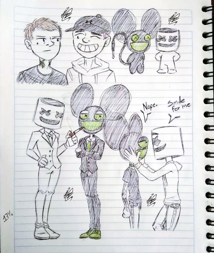 lindagirk_049's tweet photo. It's almost 5 months since I've been in school while doing this in class, usually I'll share it for you <3
#marshmello #chriscomstock #deadmau5 #joelzimmerman #mau5mello #mellomau5 https://t.co/ZrG47wtRx0