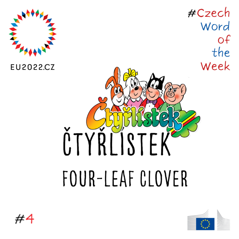 EUInterpreters's tweet photo. #Čtyřlístek is our #CzechWordOfTheWeek
🍀 Čtyřlístek is one of the most famous and longest-running Czech comics. The word čtyřlístek also refers to a four-leaf clover - as a symbol of good luck.
Join us each Wednesday to learn a new word in Czech!
#CZPRES
@CZECHIAinEU