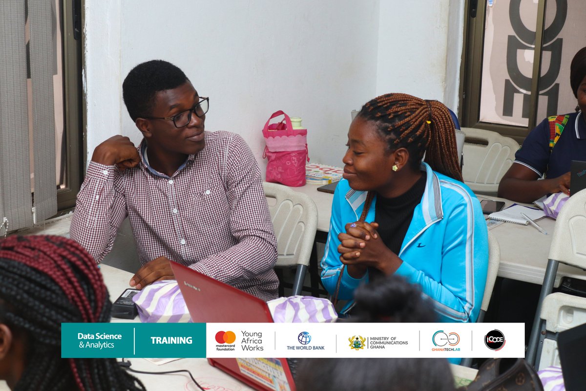 icodeteam's tweet photo. As we head to the final stage of the learning stage of the training, trainees continued with their project work today.
They designed questionnaires that will help them acquire the required data from their data sources.
#icodegh
#icodeimpact
#datascience
#BaseProgram https://t.co/TzltdlTfob