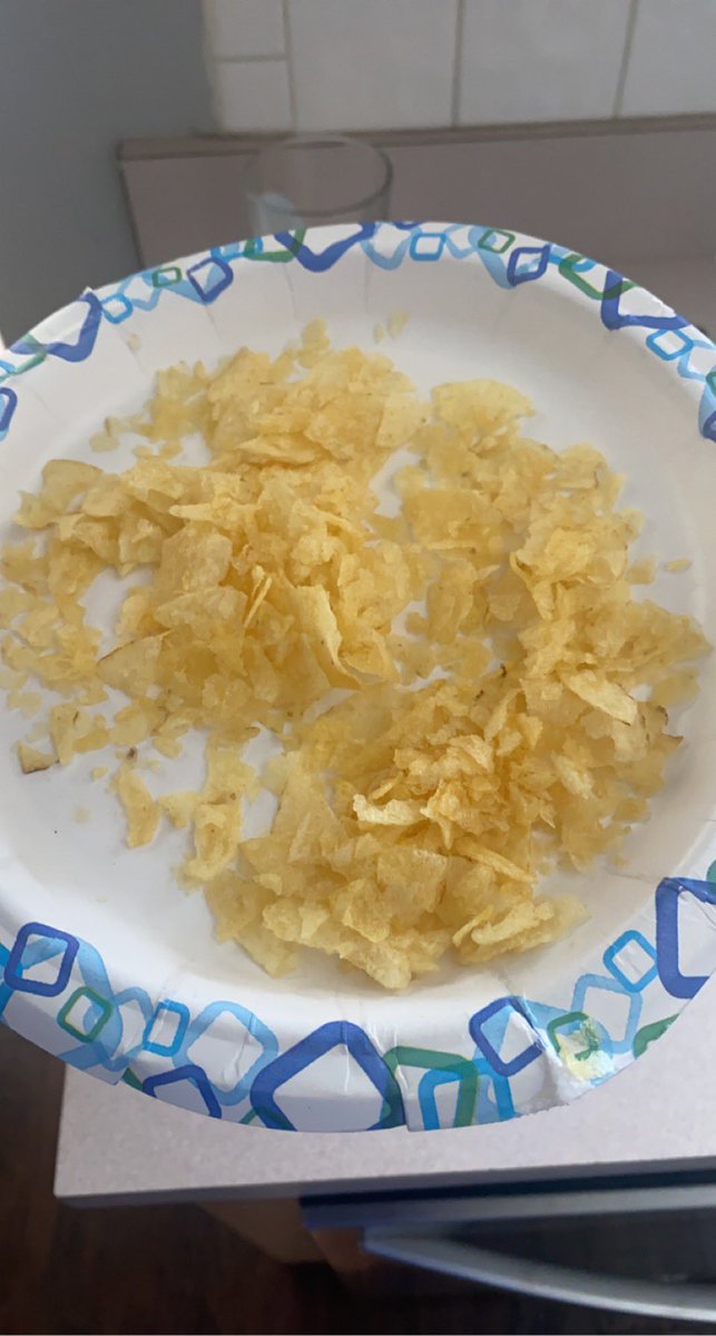 The potato chip industry needs to be exposed. I’ve seen more crumb chips than ever before and I’m not gonna stand for it.