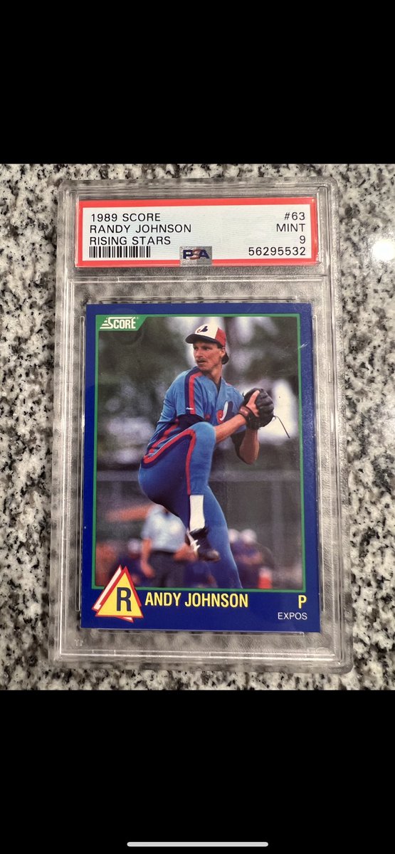 Jpalm1979's tweet photo. Randy Johnson 140.00 https://t.co/4yasIfptH1