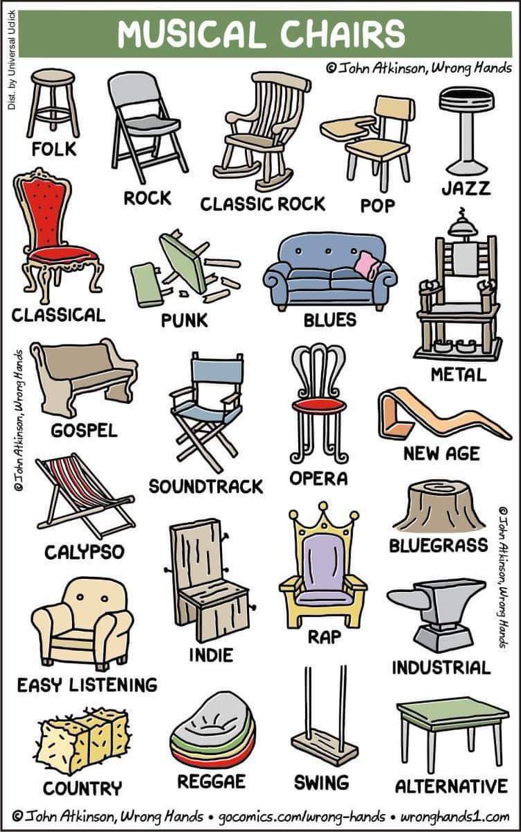What type of chair do you prefer? #musiclovers #musicalchairs