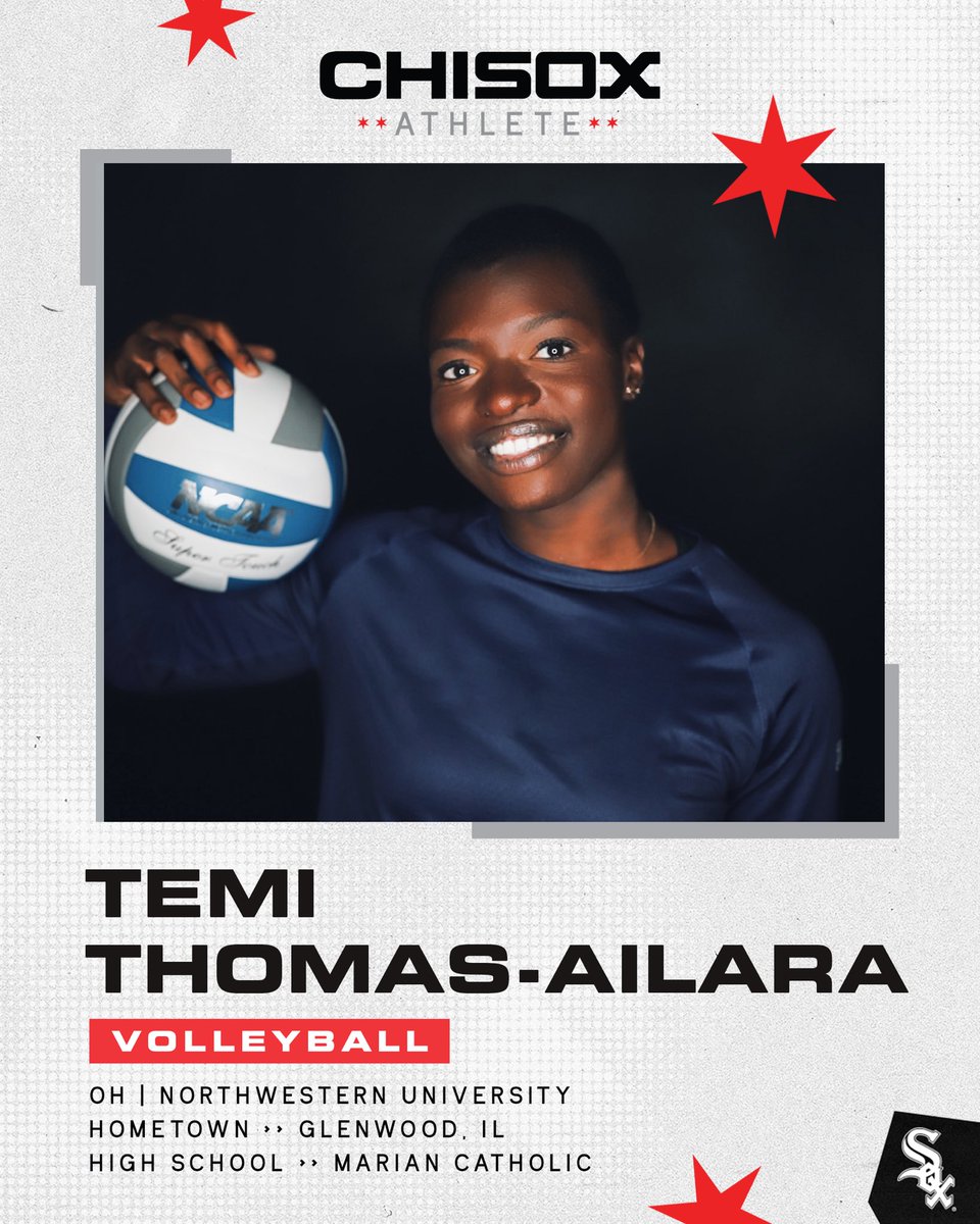 I'm officially a CHISOX Athlete! Proud be a part the <a href="/whitesox/">Chicago White Sox</a> NIL program focused on empowering student-athletes to be successful both on and off the field.