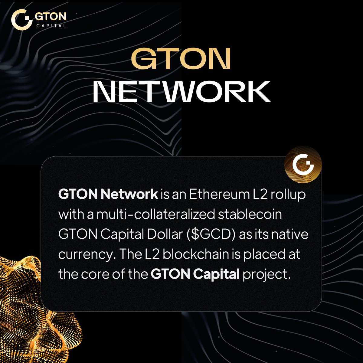defiant_maxi's tweet photo. Learn the basics⚜️
#GTONCapital pursues the overall mission.
#GTONNetwork is an #L2 chain and the backbone of the GTON Ecosystem.
GTON Protocol is a broader technology stack and GTON Ecosystem is a set of #DeFi, #GameFi and #SocialFi products. https://t.co/pBI712dphi