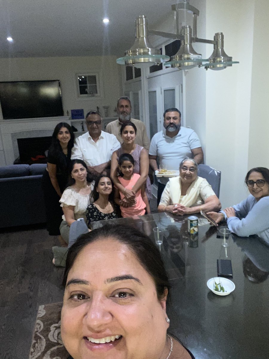 It was great reuniting with our extended family members who were visiting us from U.K. 
As we bid them farewell, we wish them luck for their journey and all future endeavours! 
 
#Brampton #familyreunion