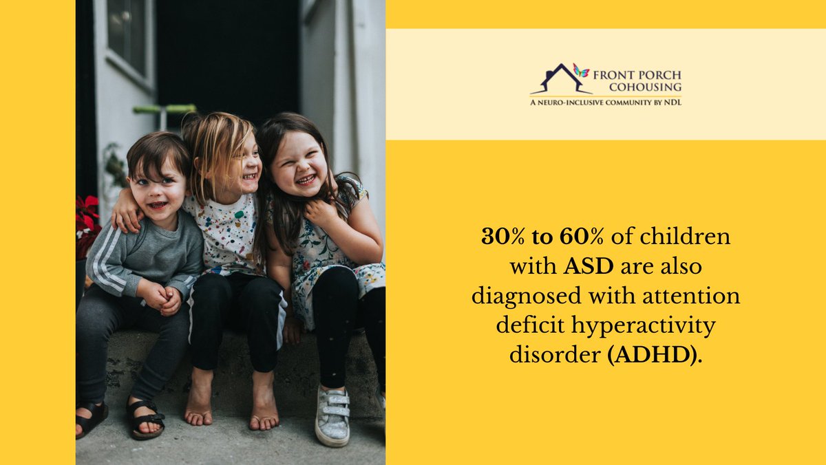 frontporchcoho's tweet image. Did you know that up to 60% of children diagnosed with #autism also have a form of #ADHD?

This is one of the reasons behind the level of performance in school of persons with autism, who are often deprived of suitable learning environments. 💔

#ASDLearning