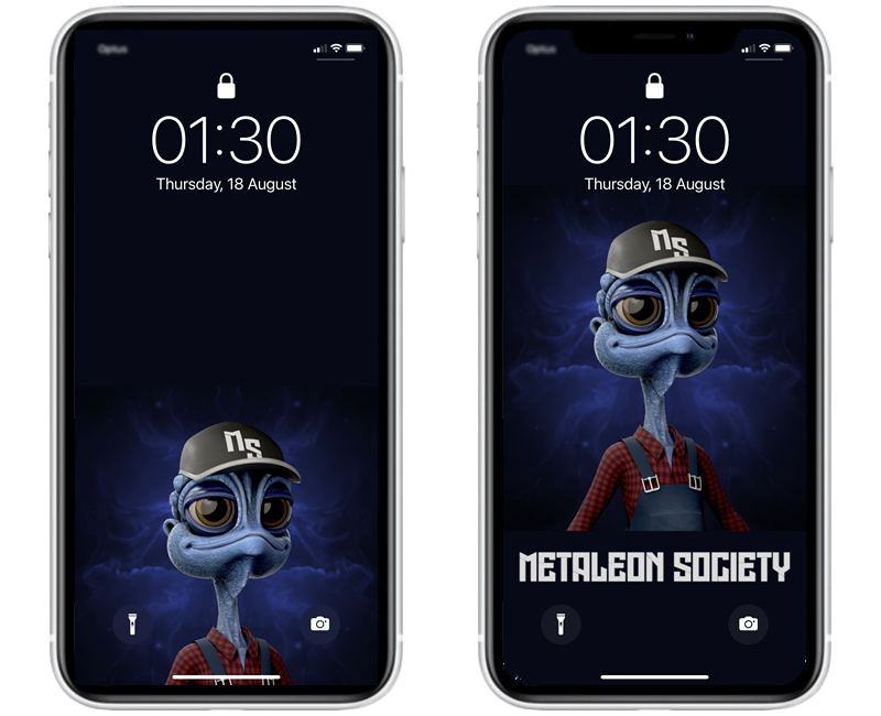 dbarkko's tweet photo. Great #NFT artwork doesn't have to be confined to just profile images! #Metaleons look amazing anywhere, even on the lock screen of the iPhone. A pleasant daily reminder of my being on #Web3 and the #metaverse whenever I swipe up to unlock!
#WeAreLeons at https://t.co/iT47H1mt7z https://t.co/kizwkSNlUE