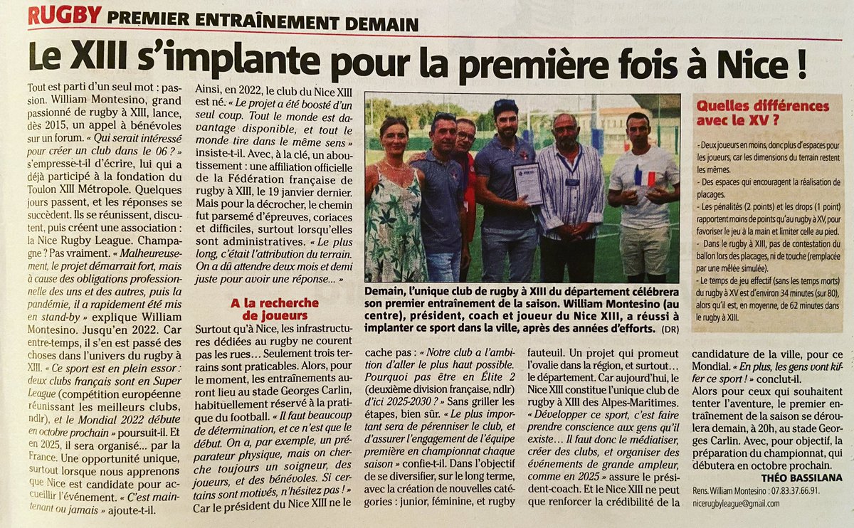 NICE XIII tweet media