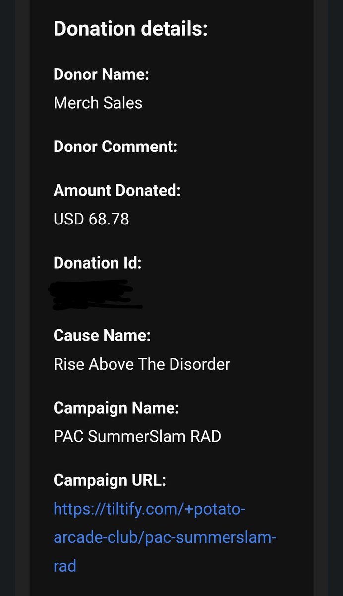 TatieArcadeClub's tweet photo. Here are the #SummerSlamRAD totals for our campaign last June benefiting @YouAreRAD in support of #mentalhealth
Together, the team raised US$ 1.183,78 towards this cause. This includes the merch sales, which amounted to US$ 68,78 after the deduction of fees.
1/2 https://t.co/ASD3uOc7Xr