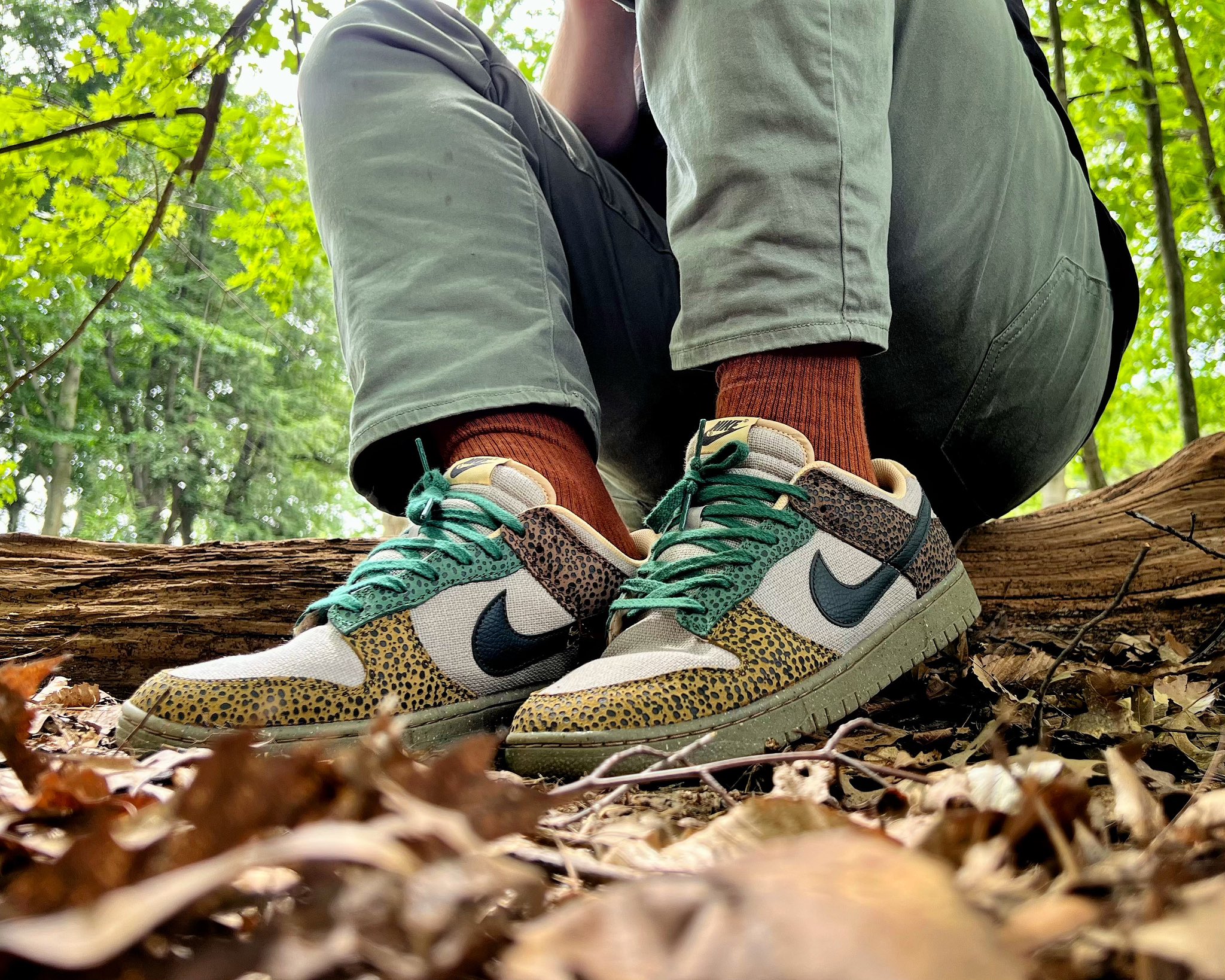 Nike dunk low safari best sale