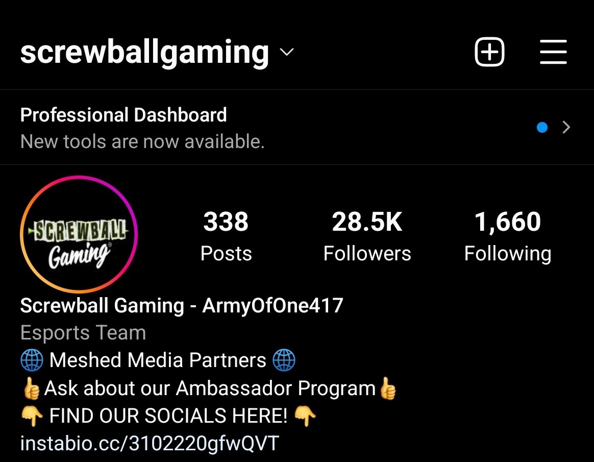 ScrewballGamin's tweet photo. What to keep up.with the latest on #TeamScrewball 
https://t.co/RlqfpA0Tnt

#TeamScrewball #MeshedMediaMoguls #ArmyOfOne417 #eFuseCommunity #MeshedFam https://t.co/mrj59Q2LwS