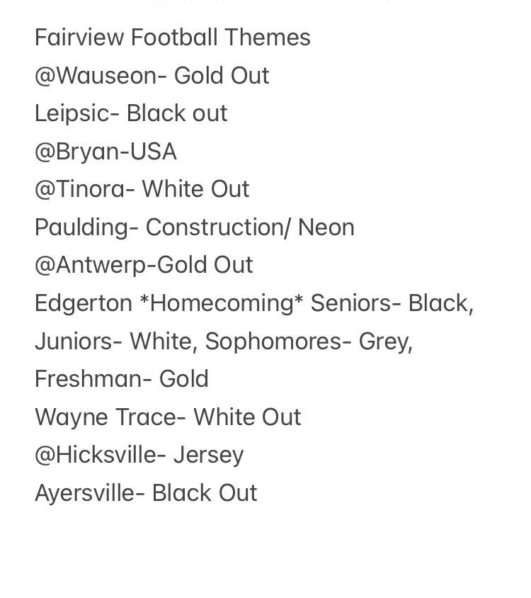 Fairview HS Student Section tweet media