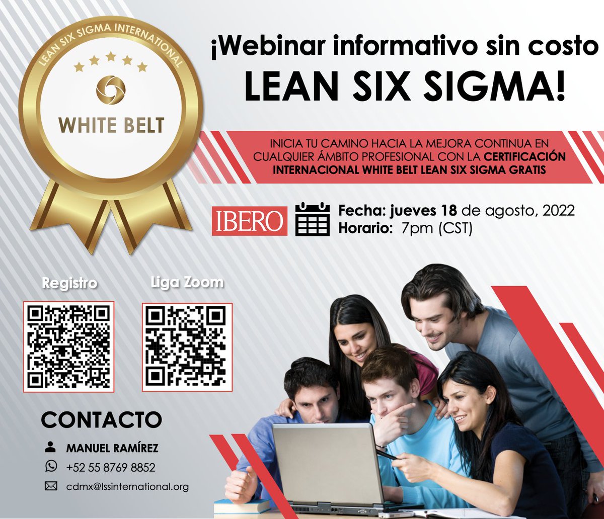 Únete a la sesión informativa