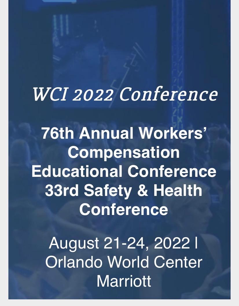ReviewMed's tweet photo. Review Med's Ryan Smith will be attending the Workers’ Compensation Institute (WCI) 2022 Conference next week in Orlando. If you'd like to meet up, contact Ryan at ryans@reviewmed.com! We're so excited to see everyone! https://t.co/bRy94JIv3r