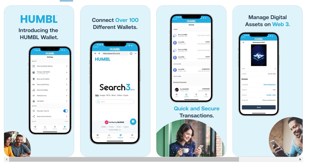 TAPinvest's tweet photo. Check for new updates on the #HUMBL Wallet, rated 4.9 stars on the App Store. 

https://t.co/pgYxIdIEDw https://t.co/37GVKHgZZe