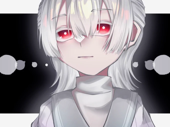 #上弦画 #新月画   