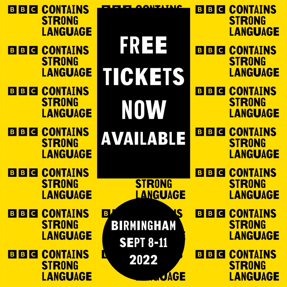 BBC Contains Strong Language Festival tweet media