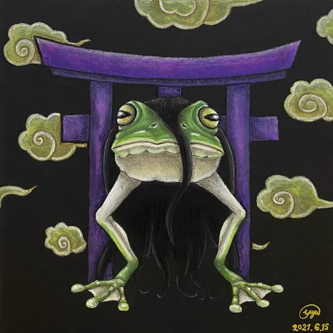 #作家達の百鬼夜行展10月末から出展予定のイベントで新たな幻獣や妖怪を生みだせそうです!珍しく都内じゃないという。 