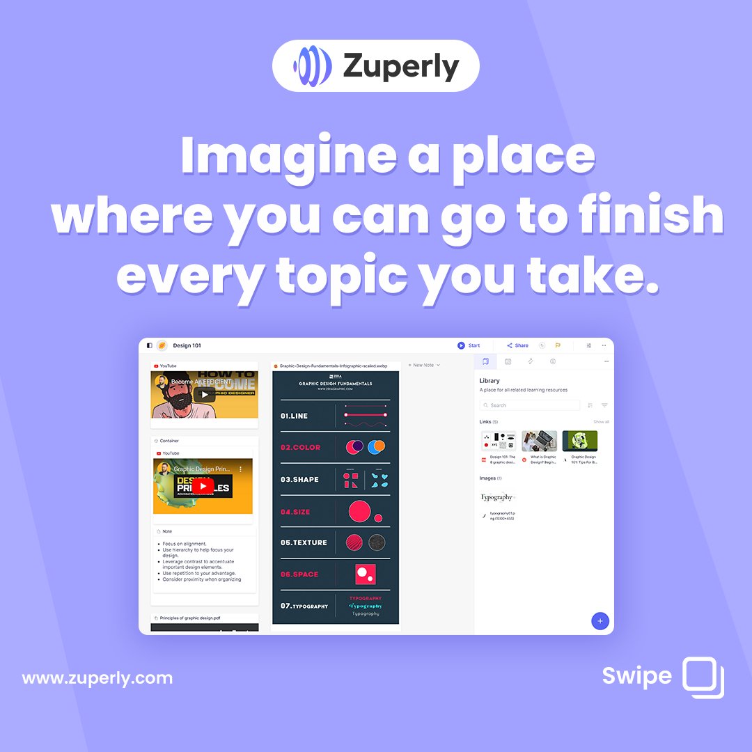 ZuperlyHQ's tweet photo. This is how we're reinventing learning and improving retention forever.

#zuperly #learning #optimization #new https://t.co/zdrmVwNJe6