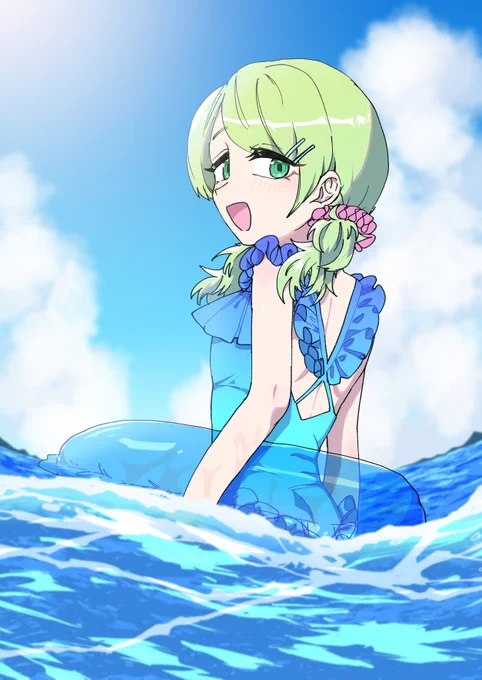 まだまだ夏! #森中びじゅつかん 