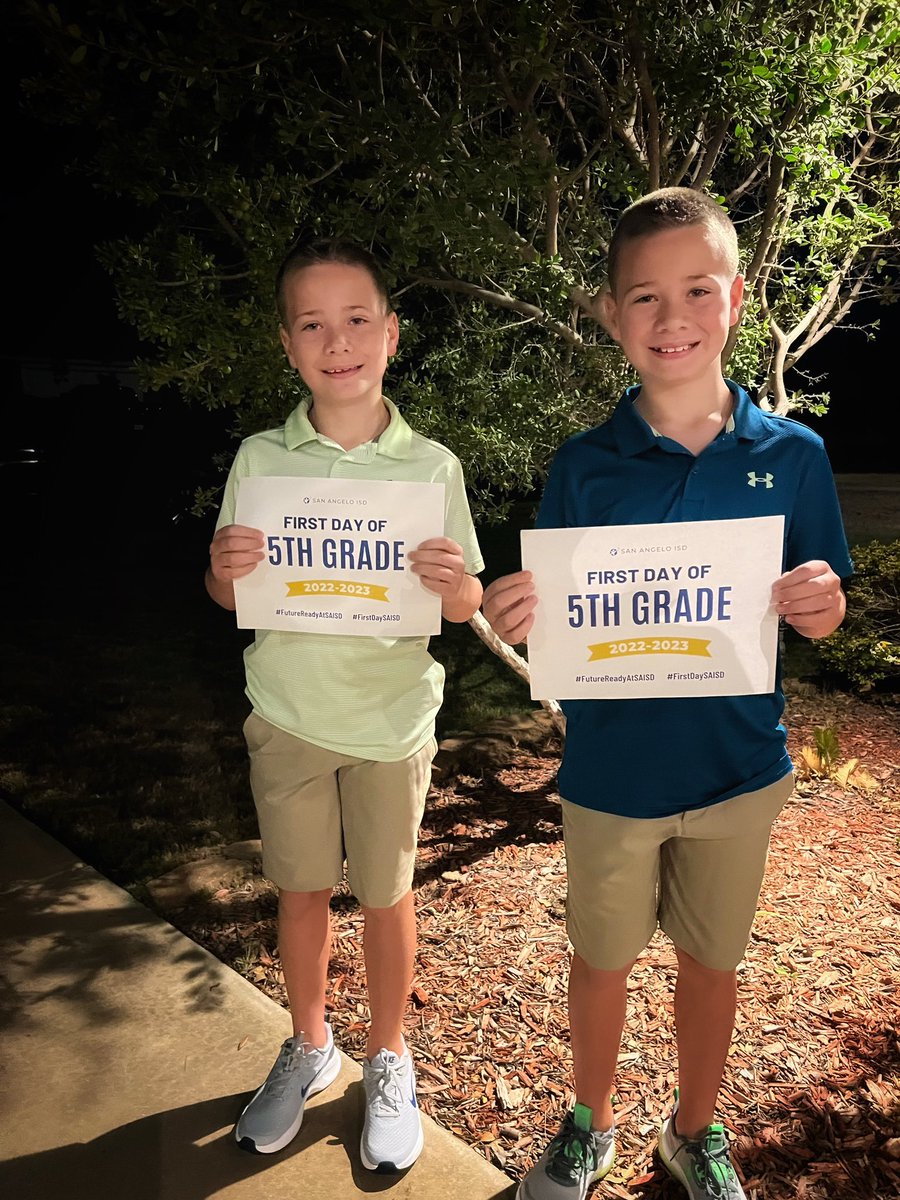 bwoods05's tweet photo. #FutureReadyAtSAISD  #FirstDaySAISD   @SanAngeloISD @SA_GlennRaiders https://t.co/U0W6caeIlP