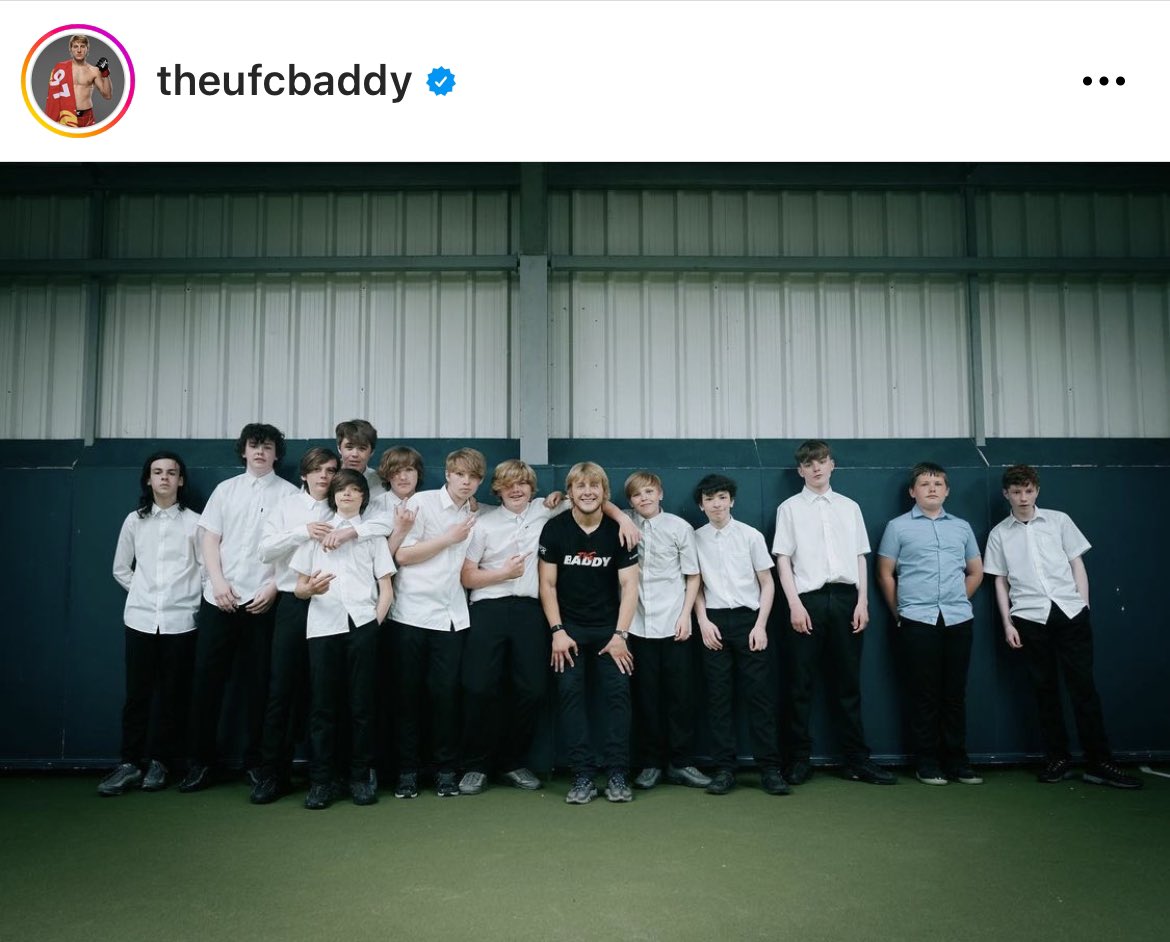 Privilege to have <a href="/theufcbaddy/">Paddy The Baddy</a> visit us recently 💯 the advice, inspiration and motivation achieved through this was immeasurable