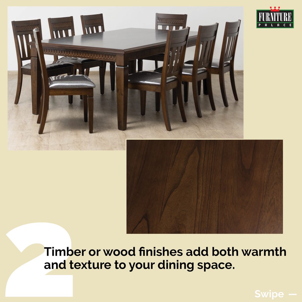 furnpalace's tweet photo. 3 Different options for your dining table finishing.😊

Visit our website:
https://t.co/UPXQlaEQm6
Or contact us on 0791777000 https://t.co/ehrAgTtSL1