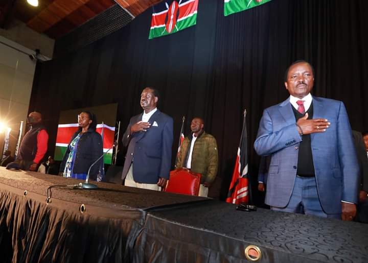 andrew_sunkuli's tweet photo. Joint @AzimioUmoja - One Kenya Parliamentary Group, Governors &amp; All County Elected meeting at the KICC, Nairobi chaired by H.E. Raila Odinga  Today morning. https://t.co/nRu9B48GO3