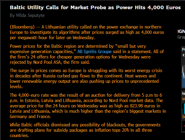 <a href="/BurggrabenH/">Alexander Stahel 🌻</a> <a href="/xbreak64/">nah</a> <a href="/Henrik115/">Henrik</a> At 4000 eur/mwh for an hour with a GDP of 37 B/yr, the cost of the electricity that hour in Estonia consumer the entire GDP of the country for that hour...